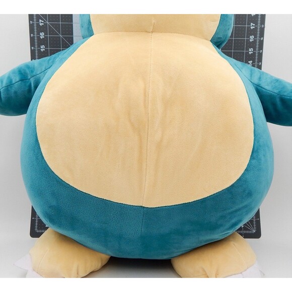 Pokémon Snorlax 22 In Plush Stuffed Toy Game Freak 2022 Blue Nintendo Creature - Picture 3 of 11